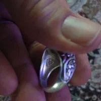 انگشتر نقره باباقوری طرح آهو|کلکسیون اشیاء عتیقه|تهران, نیروی هوایی (پیروزی)|دیوار