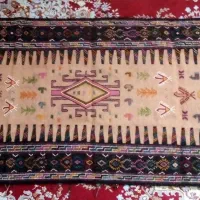 قیمت گلیم4میلیون جنسش‌ازپشم