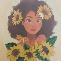 تابلو نیمه کاره معرق کاشی