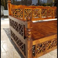 تولید و پخش تخت سنتی گره چینی چوب روس|مبلمان خانگی و میز عسلی|ملایر, |دیوار