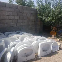 سنگ روشویی بدون پایه|لوازم سرویس بهداشتی|محمدیه-قزوین, |دیوار