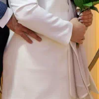 کت شلوار سفید نو. سه تیکه