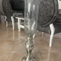 ۳عددجا شمعی شیشه ای