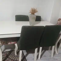 میز غذا خوری ۶ نفره چوب