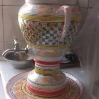 سماور سفالی|سماور، چای‌ساز، قهوه‌ساز|ساوه, |دیوار