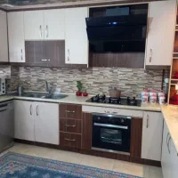 کابینت mdf همراه با هود