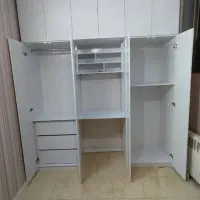 ساخت انواع کمد دیواری وکابینت اقساط چند ماهه