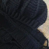 کلاه و سال گردن زمستونی سورمه ای نو|لباس|مشهد, ایثارگران|دیوار