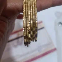 ۶النگوطلا مفتولی سایز2 با فاکتور زیرقیمت|جواهرات|کرمان, |دیوار