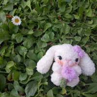 عروسک بافتنی مارشمالو