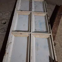 فروش درب حیاط سه لنگه وزن بالا بدون چهارچوب|مصالح و تجهیزات ساختمان|اهواز, نبوت|دیوار