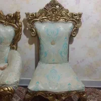 مبل ۹نفره سلطنتی با جلومبلی وعسلی|مبلمان خانگی و میز عسلی|کرمان, |دیوار