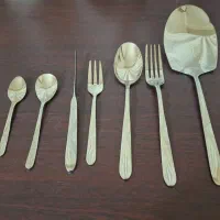 سرویس قاشق وچنگال/کارت وچنگال