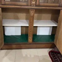 بوفه ویترین چوب گردو کار دست و سفارشی|بوفه، ویترین، کنسول|تهران, فردوس|دیوار