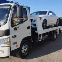 یدک کش خودروبر خودروسوار. کفی خودروبر