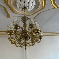 ۴عددلوستر تمام برنز