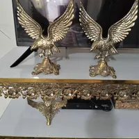 دو عدد عقاب برنجی