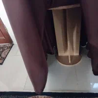 میز خاطره به همراه رومیزی ساتن و مروارید دوزی|پرده، رانر، رومیزی|کرج, باغستان|دیوار