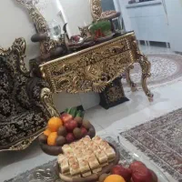 ویترین و اینه و کنسول و دراور ۴ کشو چوب راش|بوفه، ویترین، کنسول|تهران, مسعودیه|دیوار