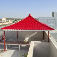 سقف شیروانی وآلاچیق