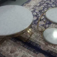 میز جلوی مبل به همراه ۲ عدد عسلی|مبلمان خانگی و میز عسلی|باقرشهر, |دیوار