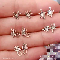 گل گوش نقره 925