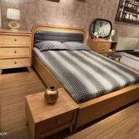 سرویس خواب پایه چوبی کالکشن بهاره کد۷