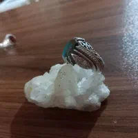 انگشتر فیروزه ....یاقوت گارنت