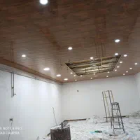 سقف کاذب . کناف . پی وی سی.دکور تلویزیون کفپوش|خدمات پیشه و مهارت|دزفول, |دیوار
