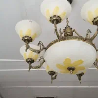 لوستر برنز|لوستر و چراغ آویز|یزد, |دیوار