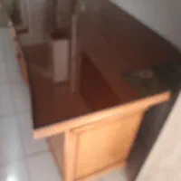 میز اداری کامپیوتر ،تحریر چوبی|میز تحریر و کامپیوتر|مبارکه, |دیوار