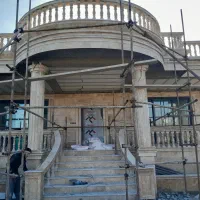 اجرای نماهای سنگ آجر سرامیک