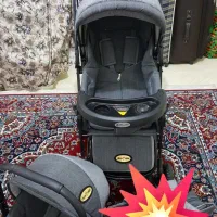 فروش ست سیسمونی کالسکه و کریر و روروئک