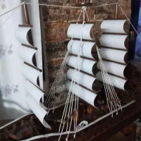 کشتی چوبی|صنایع دستی و سایر لوازم تزئینی|محمدشهر, همایون ویلا|دیوار