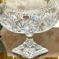 ظرف کریستال خورشیدی سایز بزرگ با حک علامت B