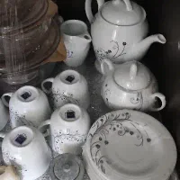 کوپ چایی خوری همراه با قوری و...