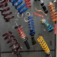 پک جلوبندی کمک فنر اسپرت رگلاژی KDS لنزو فابریک