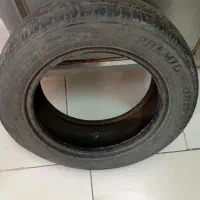 یک جفت لاستیک زاپاس پراید