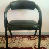 2عدد صندلی چرمی، صندلی انتظار