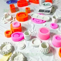 سنگ مصنوعی و قالب شمع