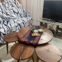 میز جلوی مبلی با عسلی