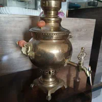 سماور برنجی ۳لیتری نو|سماور، چای‌ساز، قهوه‌ساز|مشهد, صیاد شیرازی|دیوار