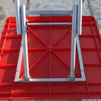 میز ناهارخوری پایه آهنی ساندویچی و صندلی پلاستیکی|میز و صندلی غذاخوری|کهریزک, |دیوار