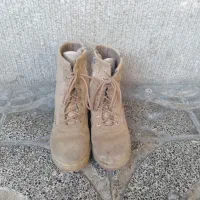 کفش  بوت  خاکی