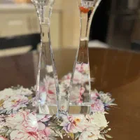 جفت شمعدان کریستال اسلوانی
