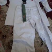 لباس تکواندو و کمربند سبز