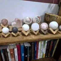 پایه چوبی سنگ نمک