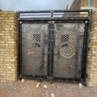 شاخ گوزنی ودرب وپنجره سازی اهنی ودوجدارهupvc|عمده‌فروشی|خرمدره, |دیوار