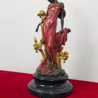 مجسمه برنز دختر مرداب پتینه رنگی برنزی|مجسمه، تندیس، ماکت|تهران, تهرانپارس جنوبی|دیوار