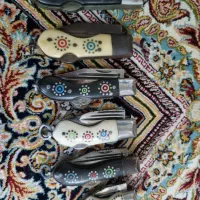 تعداد ۱۰ عدد چاقو بابا|کلکسیون اشیاء عتیقه|قزوین, |دیوار